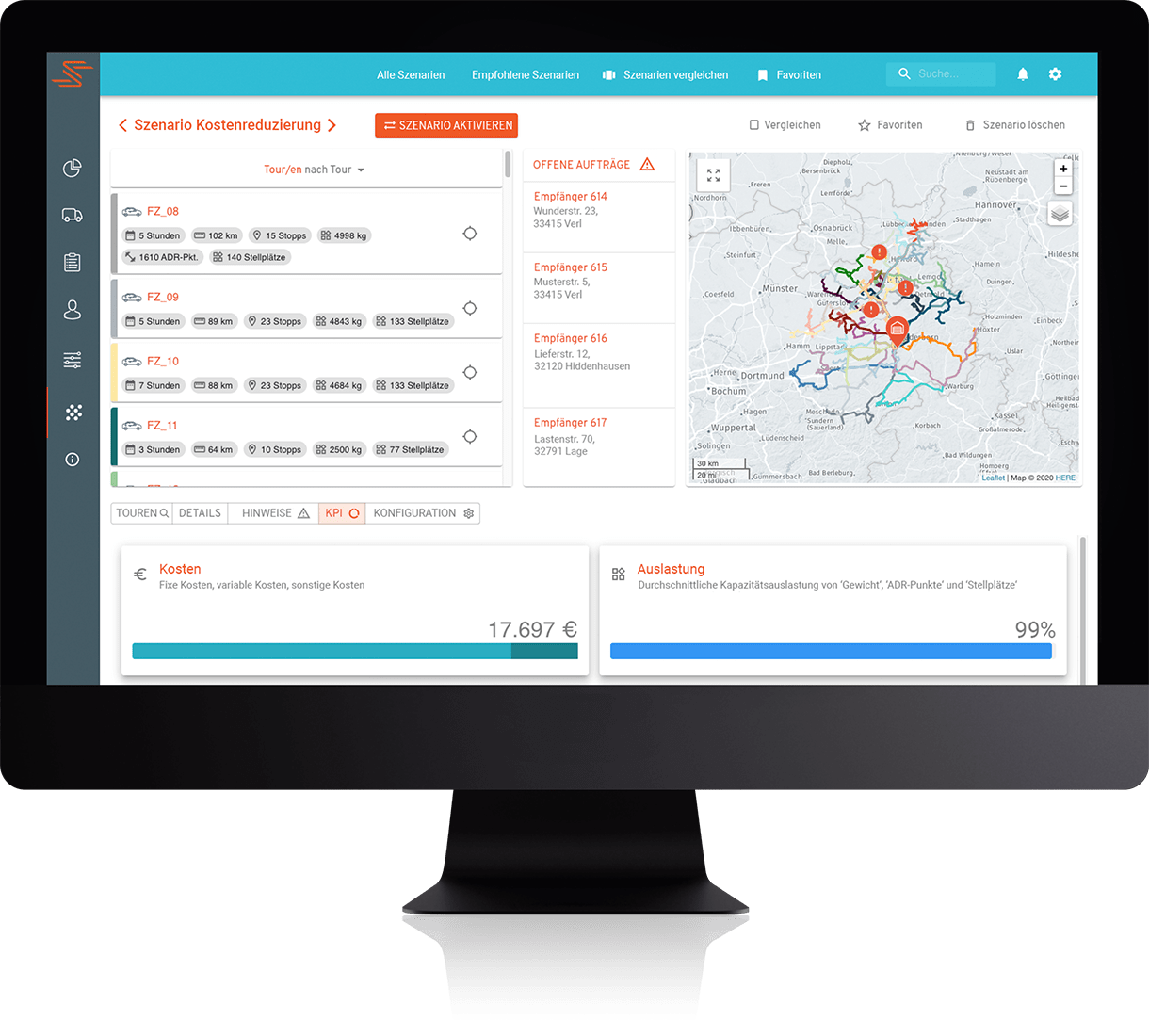 Smartlane Web Interface