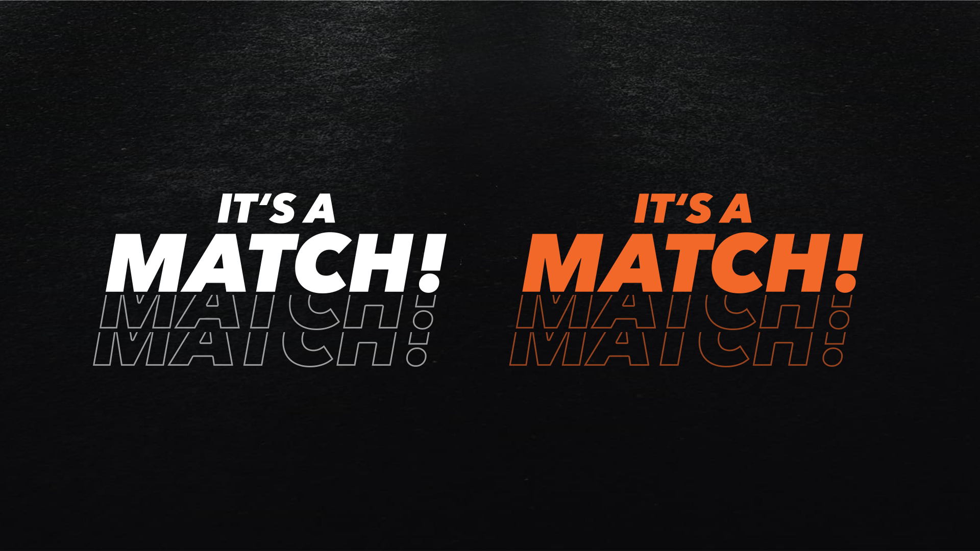 It’s a match ✨